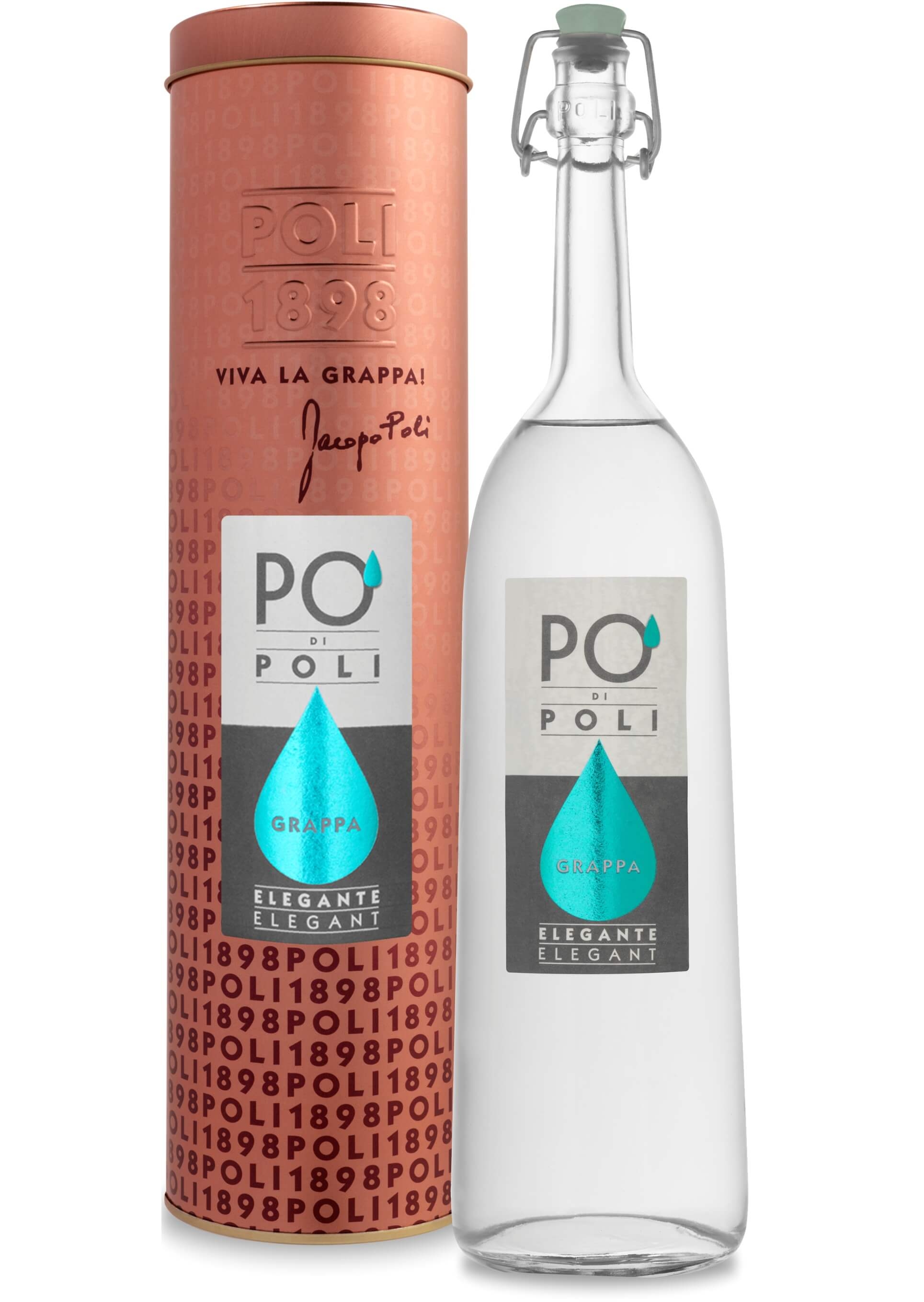 Po' di Poli Grappa Elegante - 0,7L 40% vol Po' di Poli Grappa Elegante - 0,7L 40% vol
