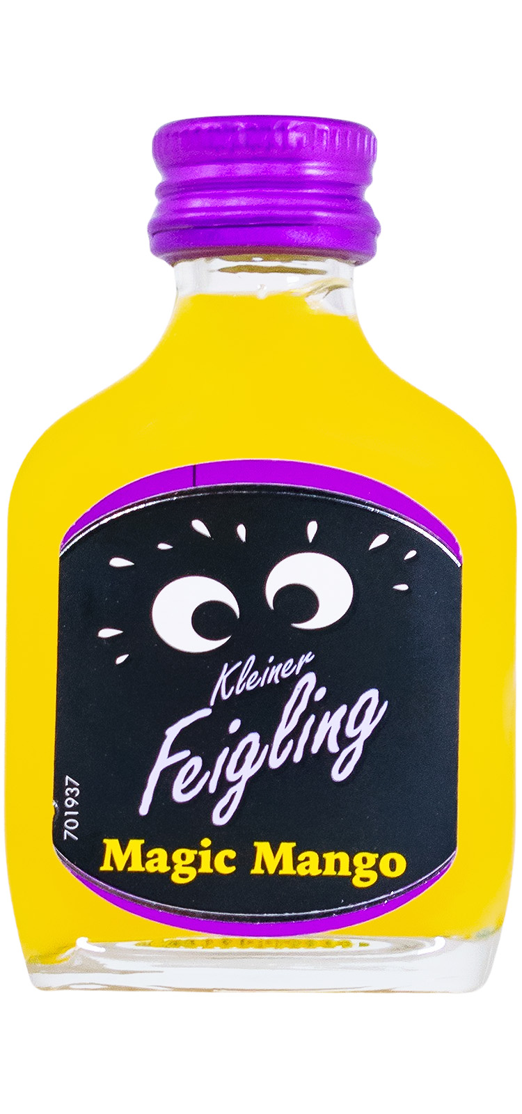 Kleiner Feigling Magic Mango Shot Glas-Flasche - 0,02L 15% vol
