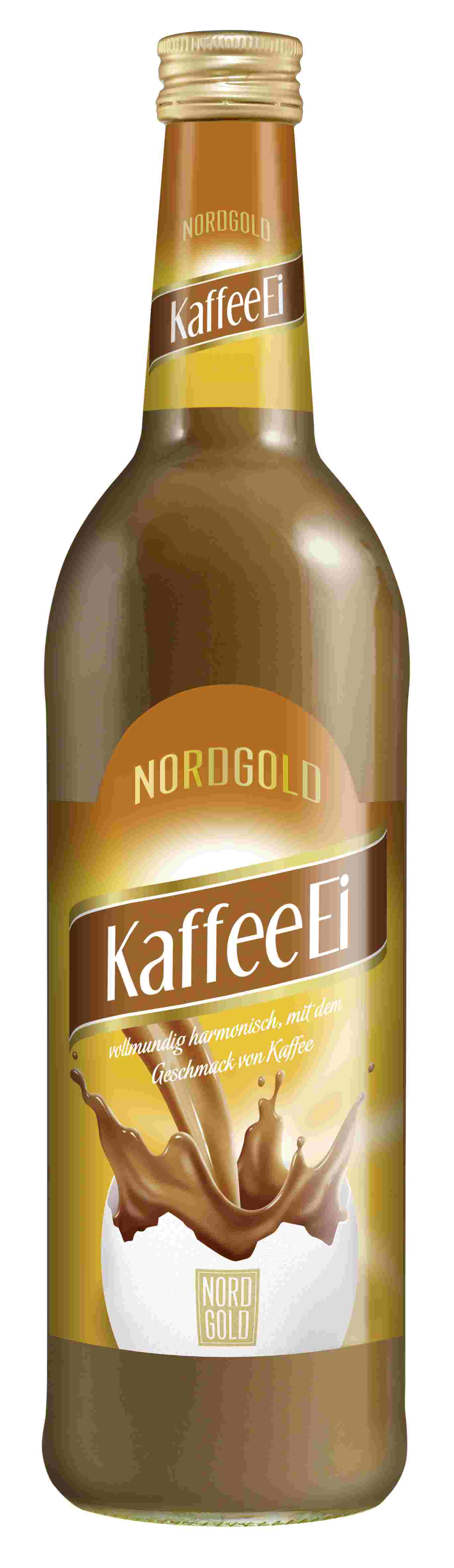 Nordgold Kaffee Ei Likör - 0,7L 15% vol