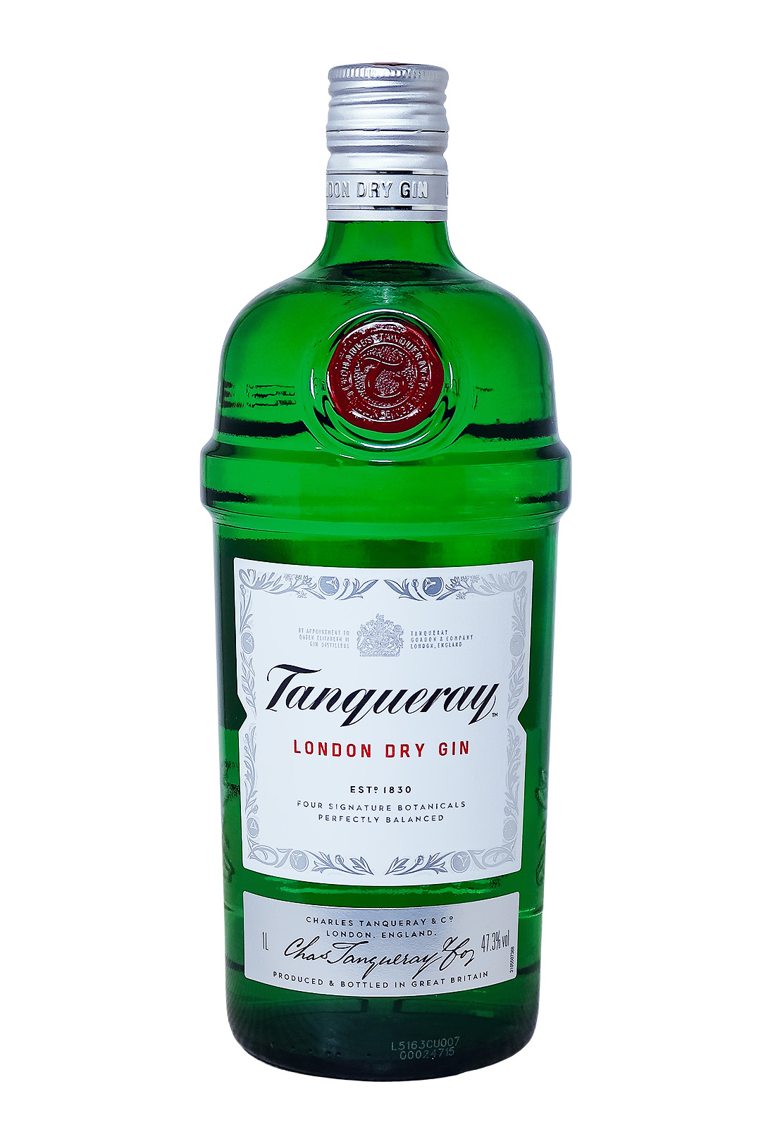 Tanqueray London Dry Gin - 1 Liter 47,3% vol