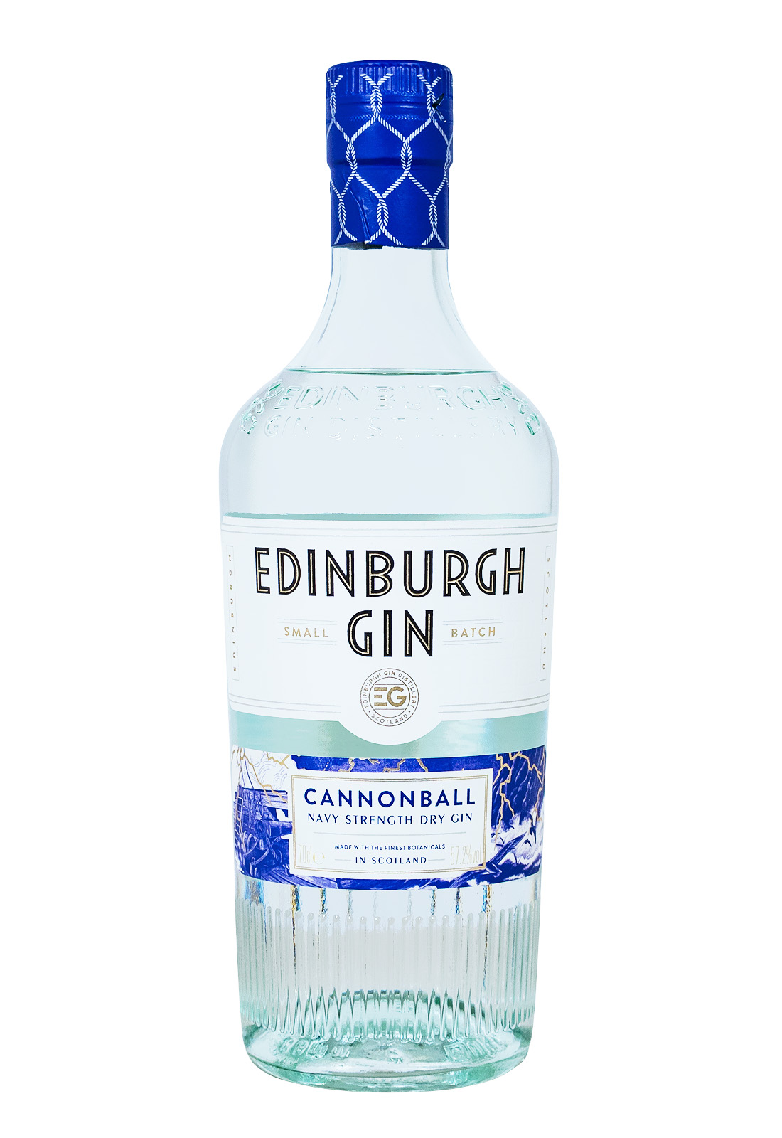 Edinburgh Cannonball Navy Strength Gin - 0,7L 57,2% vol