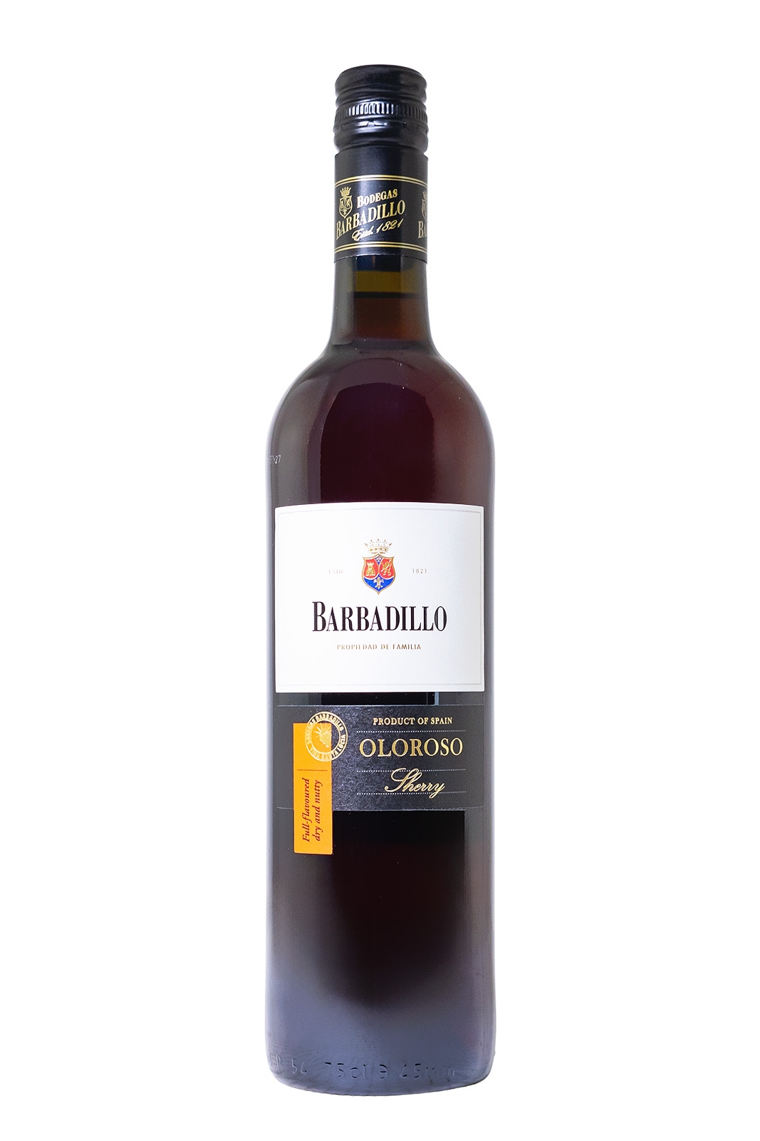 Barbadillo Oloroso Sherry - 0,75L 18% vol Barbadillo Oloroso Sherry - 0,75L 18% vol