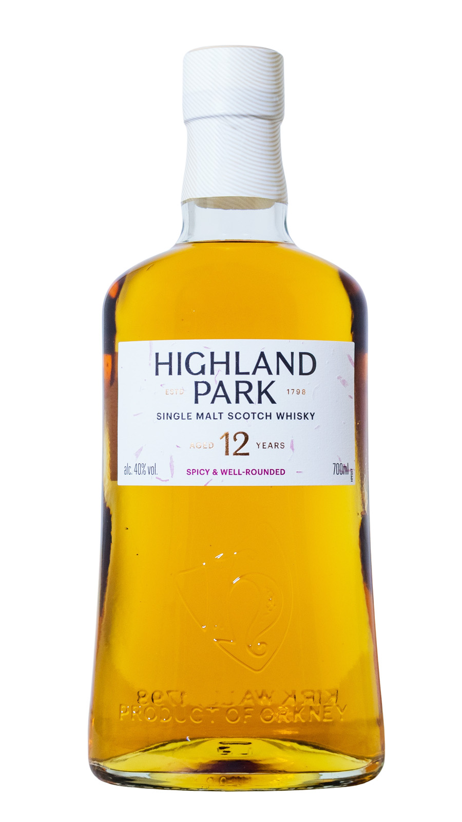 Highland Park Spicy & Well Rounded 12 Jahre - 0,7L 40% vol
