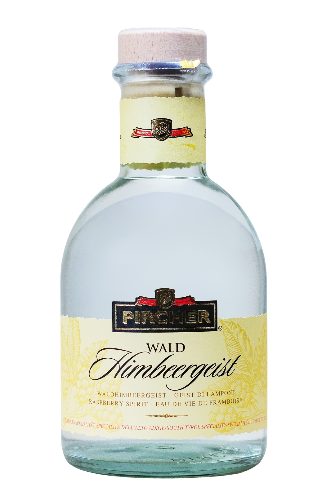 Pircher Waldhimbeergeist Südtiroler Himbeergeist - 0,7L 40% vol Pircher Waldhimbeergeist Südtiroler Himbeergeist - 0,7L 40% vol