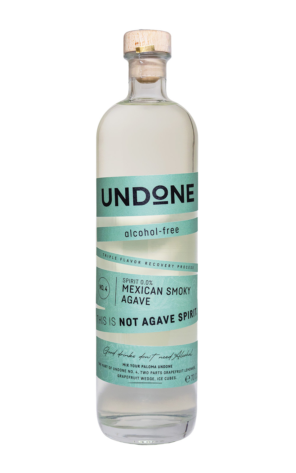 Undone No. 4 Mexican Smoky Agave Not Mezcal - 0,7L