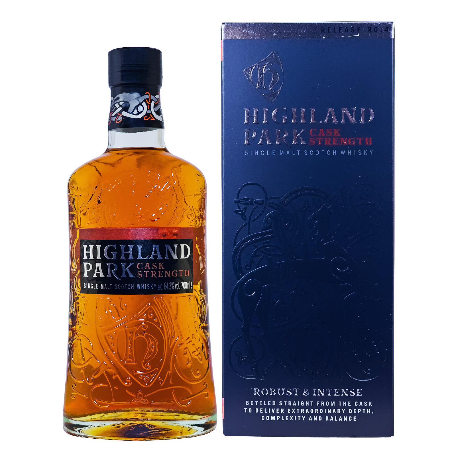 Highland Park Cask Strength Release No 4 - 0,7L 64,3% vol