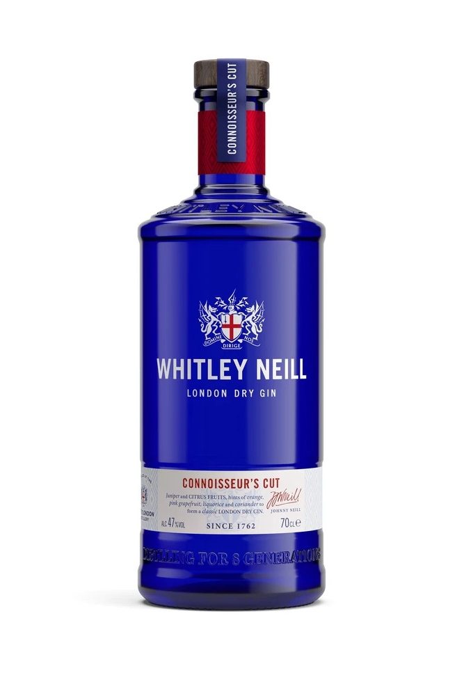 Whitley Neill Connoisseur Cut London Dry Gin - 0,7L 47% vol