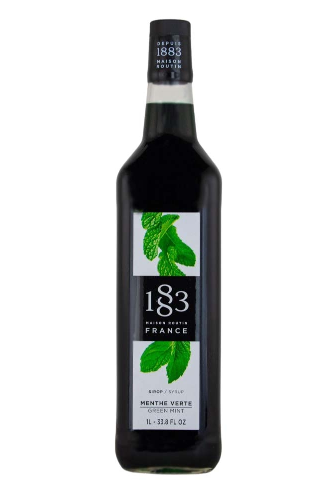 Maison Routin 1883 Grüne Minze Methe Verte Sirup - 1 Liter