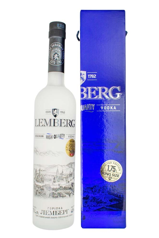 Lemberg Vodka - 1,75L 40% vol Lemberg Vodka - 1,75L 40% vol