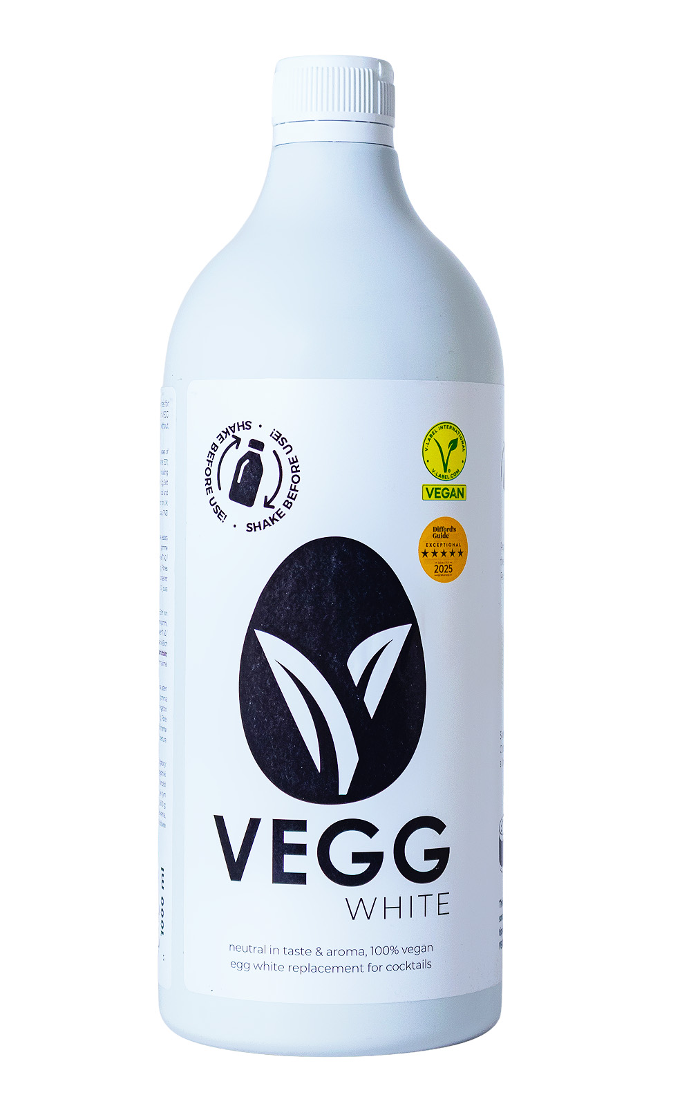 Vegg White PET - 1 Liter