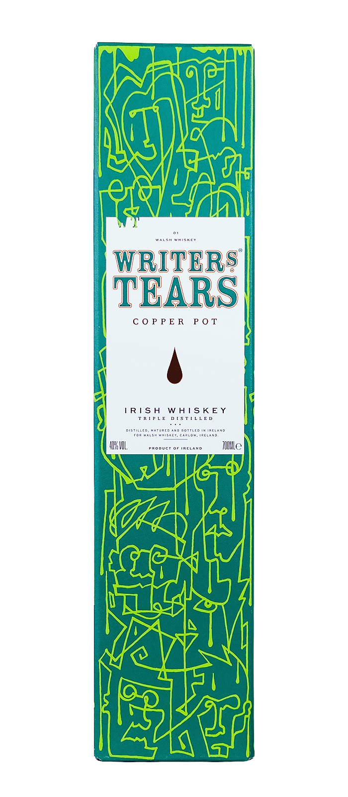 Writers Tears Irish Whiskey - 0,7L 40% vol Writers Tears Irish Whiskey - 0,7L 40% vol