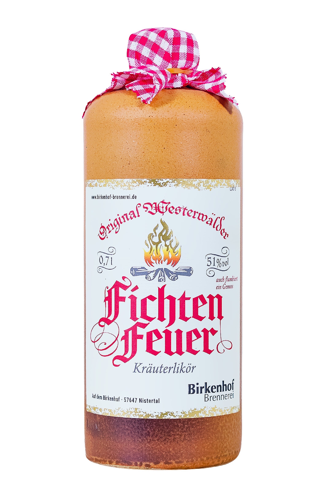 Westerwälder Fichtenfeuer Kräuterlikör - 0,7L 51% vol Westerwälder Fichtenfeuer Kräuterlikör - 0,7L 51% vol