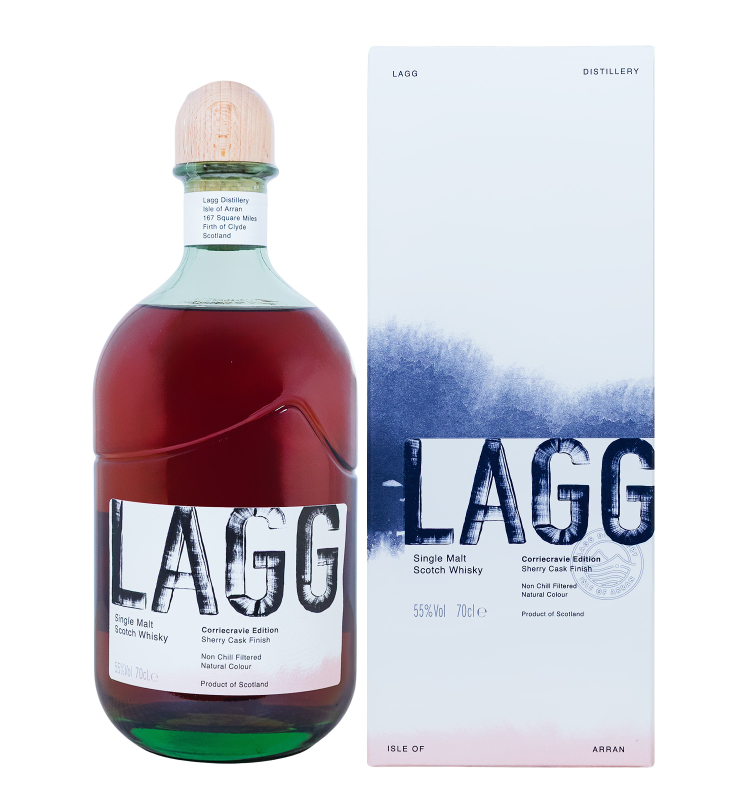 Lagg Corriecravie Whisky - 0,7L 55% vol