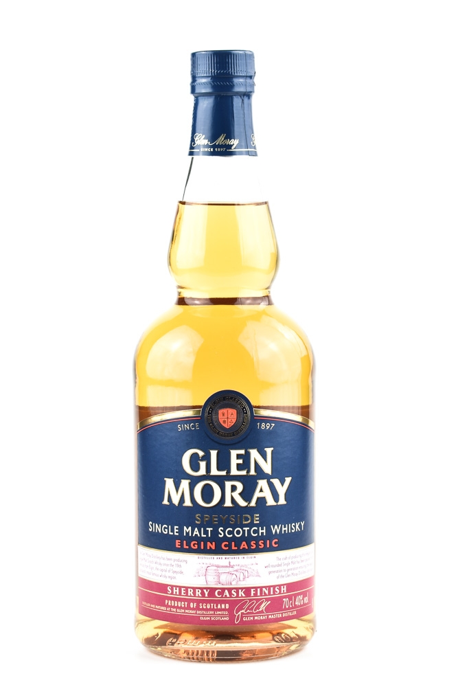 Glen Moray Sherry Cask Finish Single Malt Scotch Whisky - 0,7L 40% vol Glen Moray Sherry Cask Finish Single Malt Scotch Whisky - 0,7L 40% vol