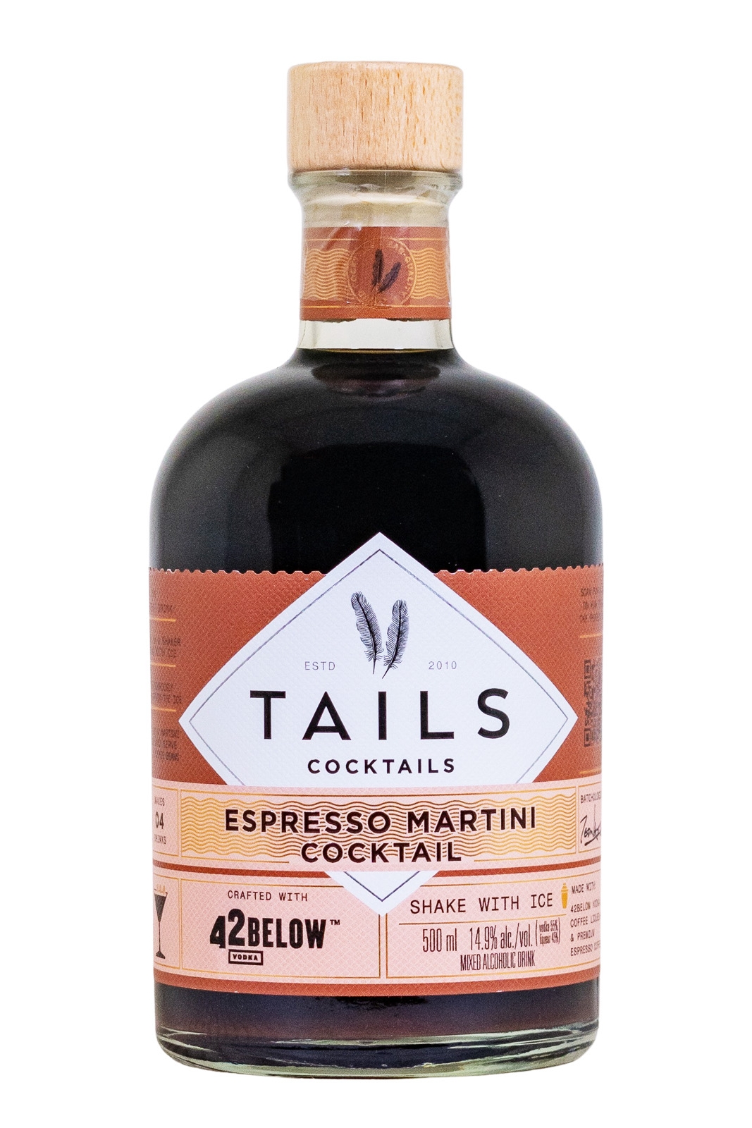 Tails Cocktails Espresso Martini Cocktail - 0,5L 14,9% vol