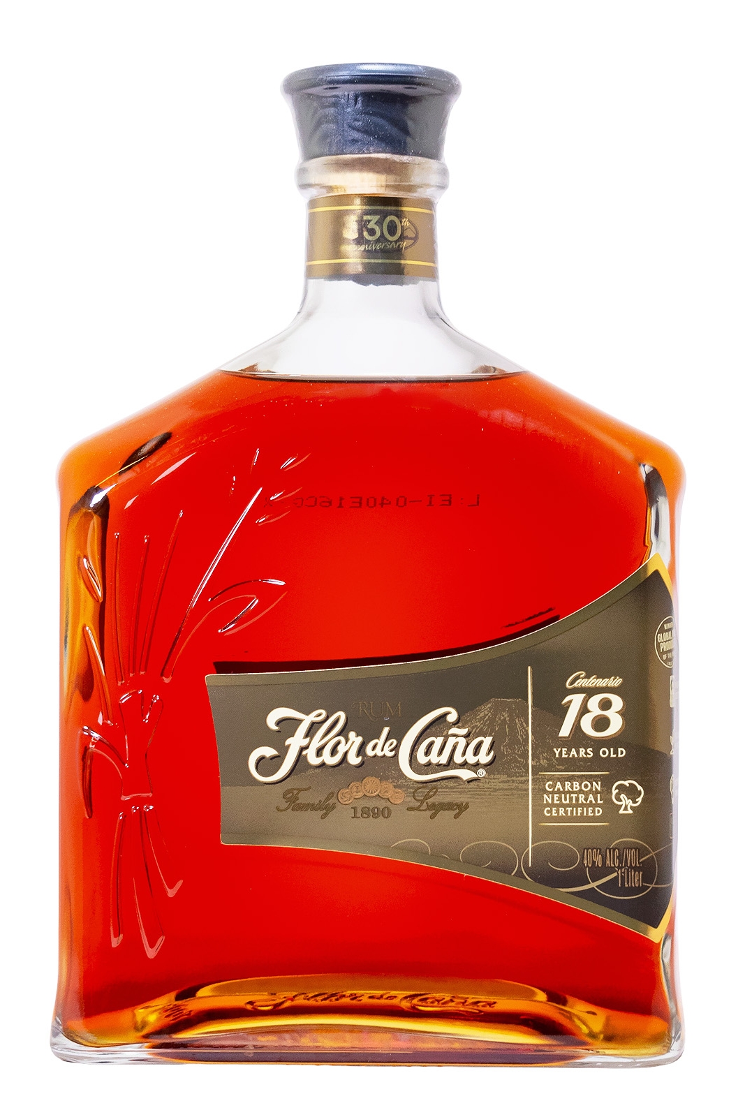 Flor de Cana Centenario 18 Jahre - 1 Liter 40% vol