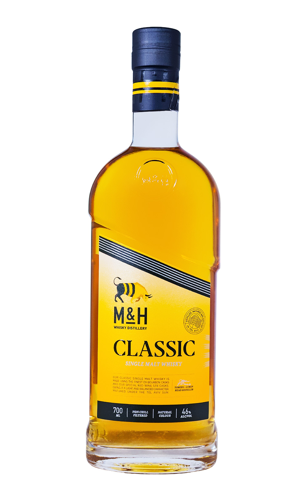 M&H Classic Single Malt Whisky - 0,7L 46% vol
