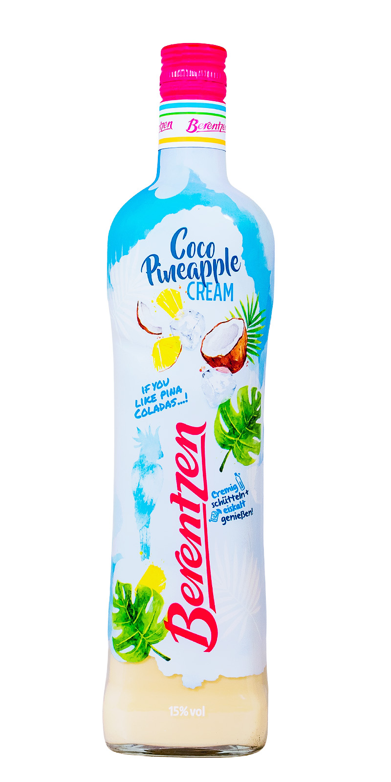 Berentzen Coco Pineapple Cream - 0,7L 15% vol (24.06.2025) Berentzen Coco Pineapple Cream - 0,7L 15% vol