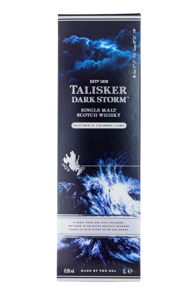 Talisker Dark Storm Single Malt Scotch Whisky - 1 Liter 45,8% vol