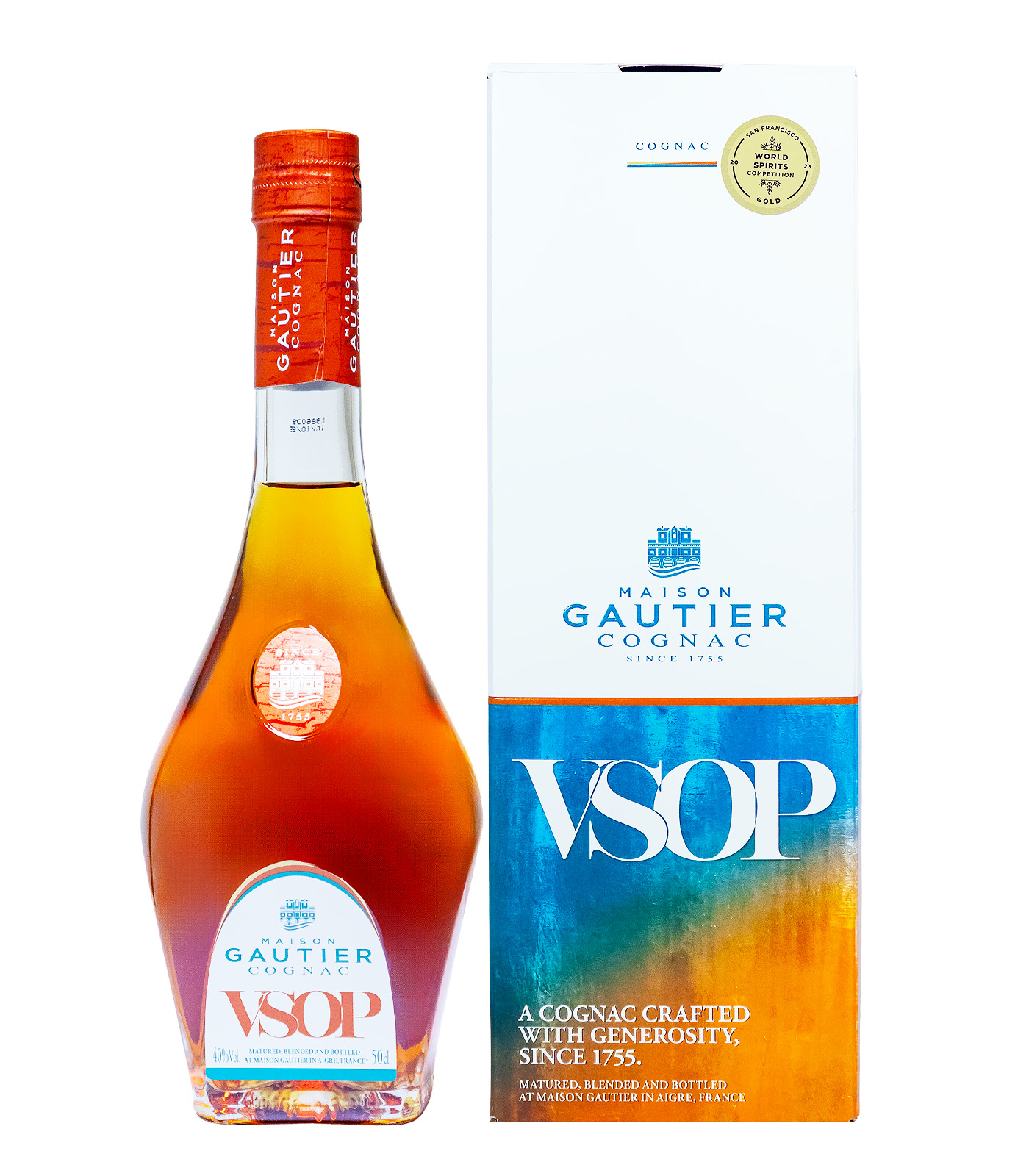 Maison Gautier Cognac VSOP - 0,5L 40% vol