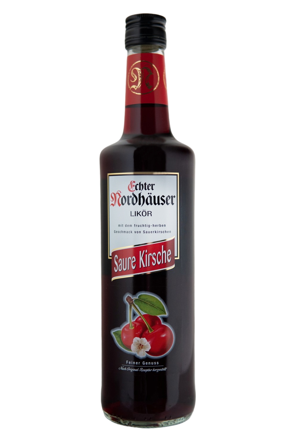Echter Nordhäuser Saure Kirsche Likör - 0,7L 16% vol