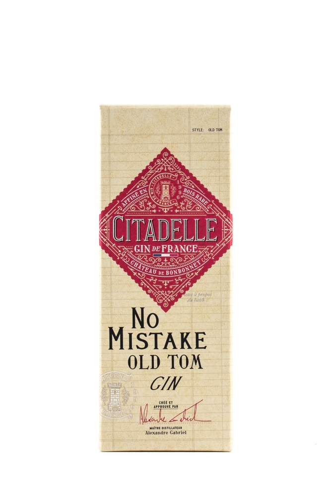 Citadelle Old Tom Gin No Mistake - 0,5L 46% vol Citadelle Old Tom Gin No Mistake - 0,5L 46% vol