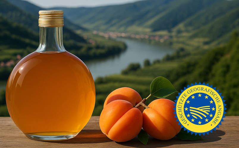 Wachauer Marillenlikör – Fruchtlikör mit geografischer Angabe Wachauer Marillenlikör – Fruchtlikör mit geografischer Angabe