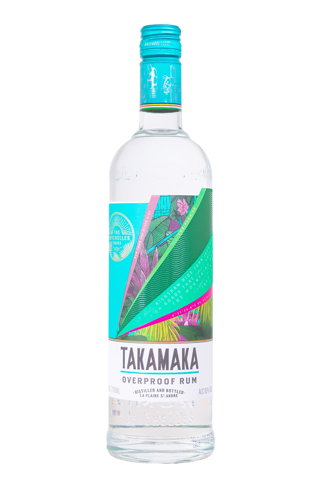 Takamaka Overproof White Rum - 0,7L 69% vol