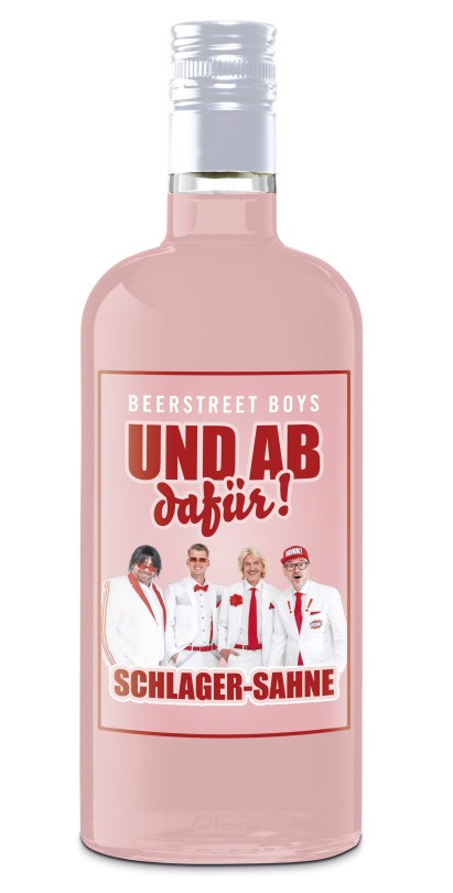 Und ab dafür! Allererste Schlager-Sahne - 0,7L 16% vol