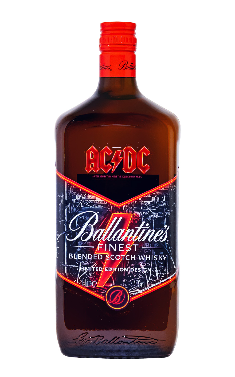 Ballantines AC/DC Music Edition - 1 Liter 40% vol
