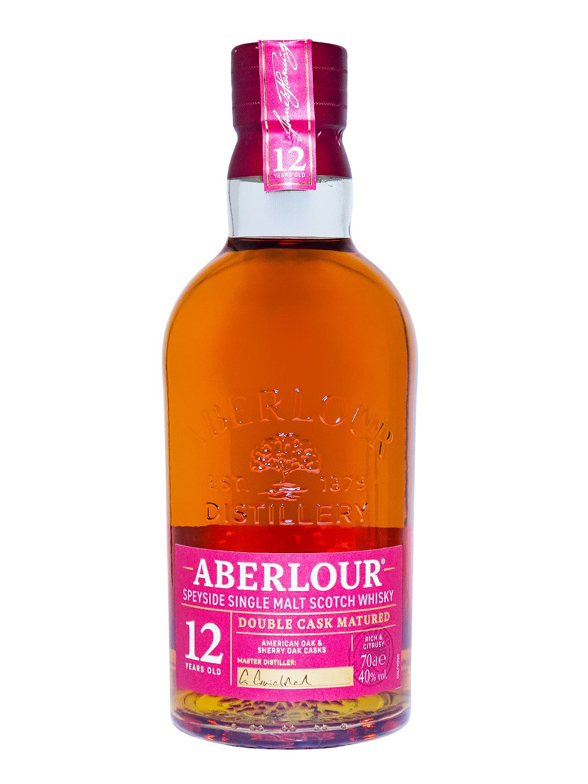 Aberlour 12 Jahre Double Cask Matured Highland Single Malt Scotch Whisky - 0,7L 40% vol