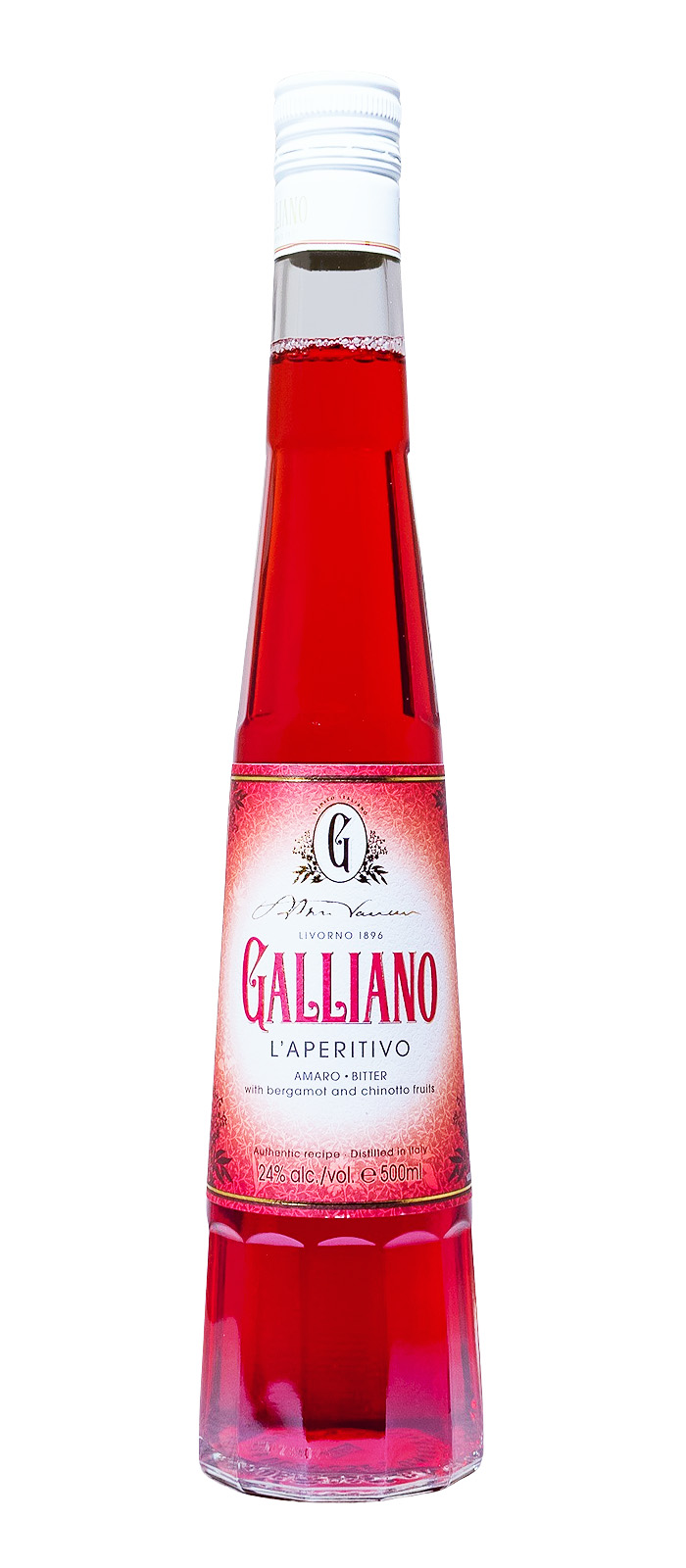 Galliano l'Aperitivo - 0,5L 24% vol (02.04.2025) Galliano l'Aperitivo - 0,5L 24% vol