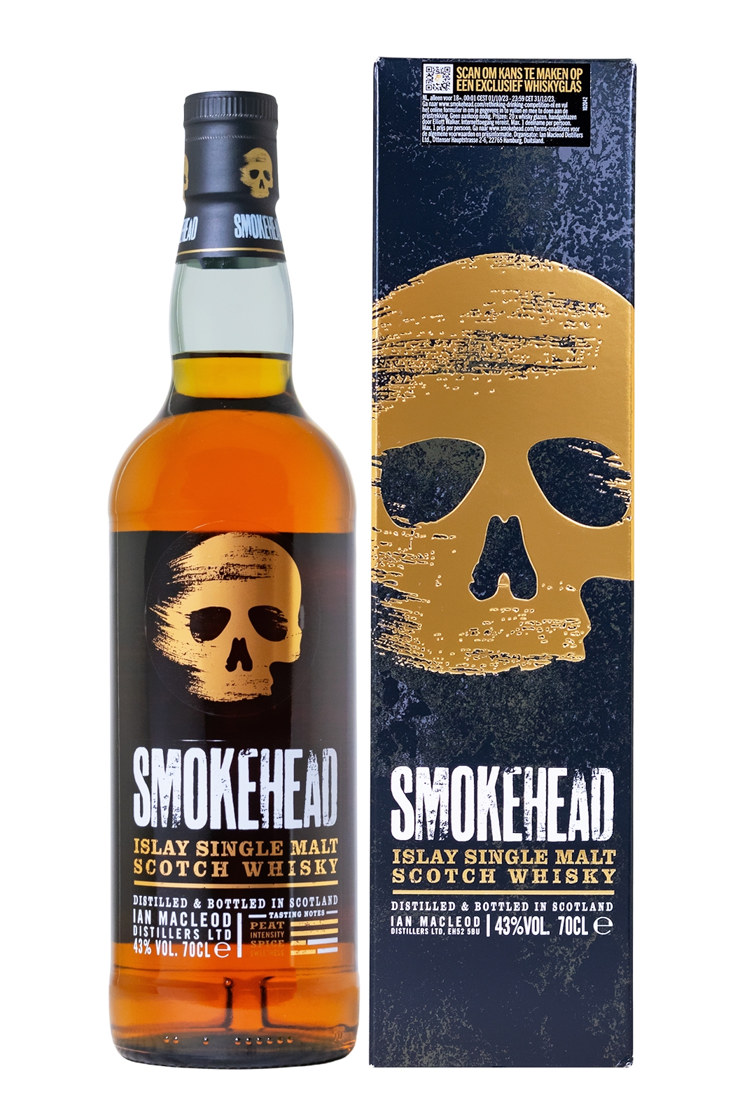 Smokehead Peated Single Malt Scotch Whisky - 0,7L 43% vol