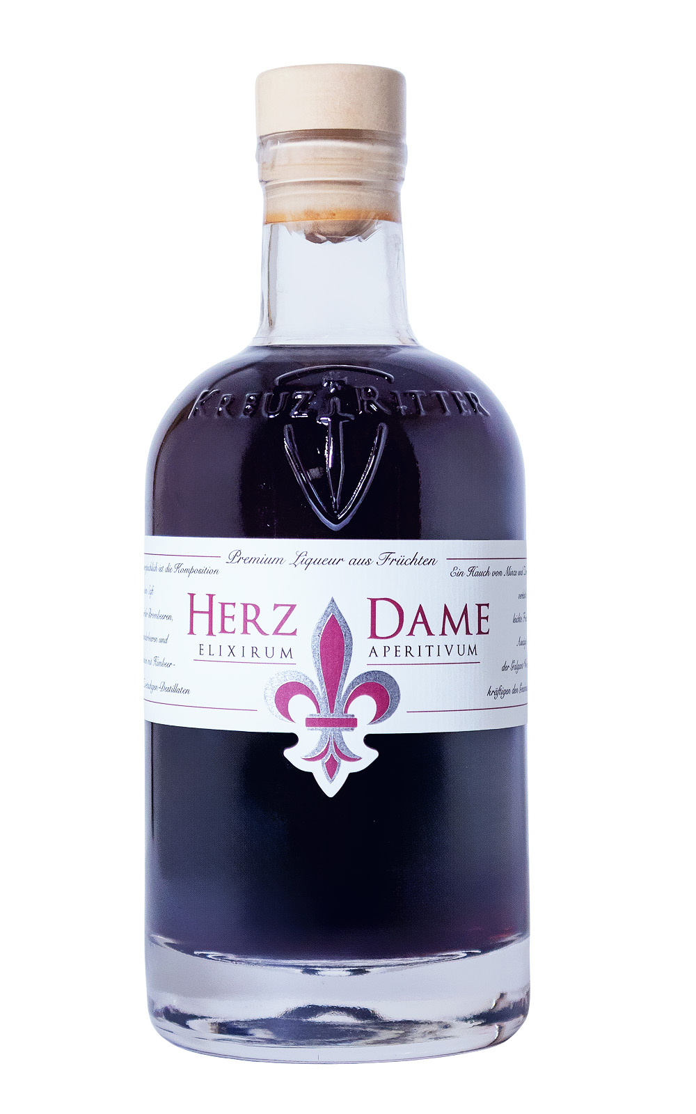 Herzdame Likör - 0,5L 21% vol