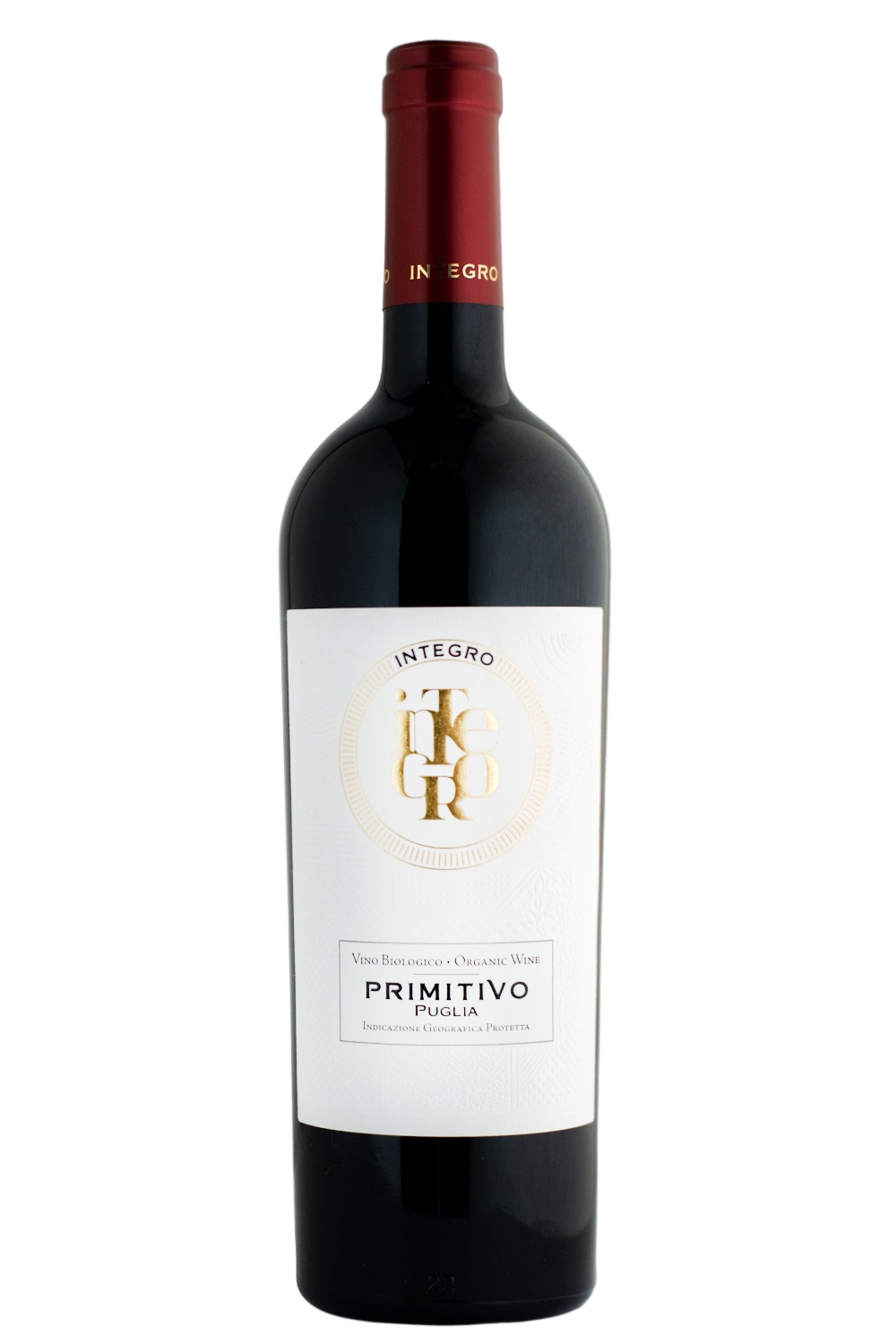 Integro Primitivo Puglia IGP Bio Rotwein - 0,75L 14,5% vol Integro Primitivo Puglia IGP Bio Rotwein - 0,75L 14,5% vol