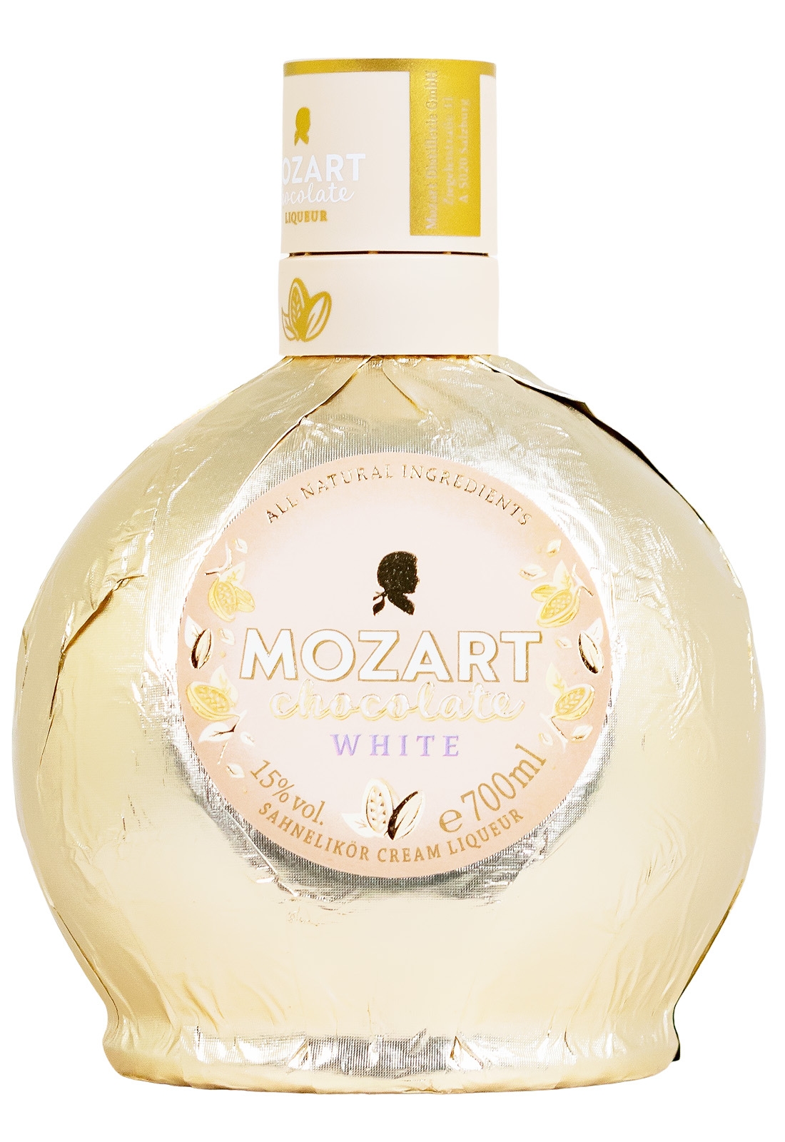 Mozart White Chocolate Liqueur - 0,7L 15% vol Mozart White Chocolate Liqueur - 0,7L 15% vol