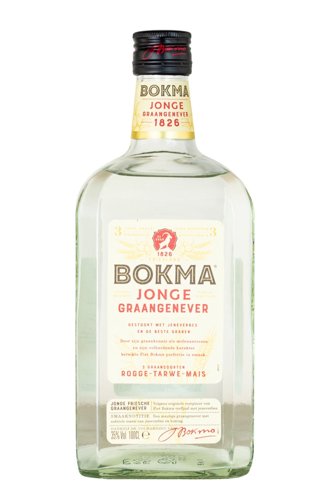 Bokma Jonge Graanjenever Genever - 1 Liter 35% vol Bokma Jonge Graanjenever Genever - 1 Liter 35% vol