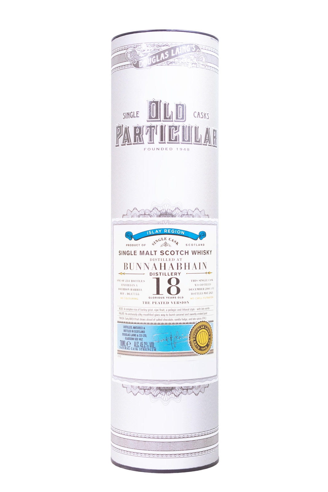 Old Particular Bunnahabhain 18 Jahre Single Cask - 0,7L 45,2% vol