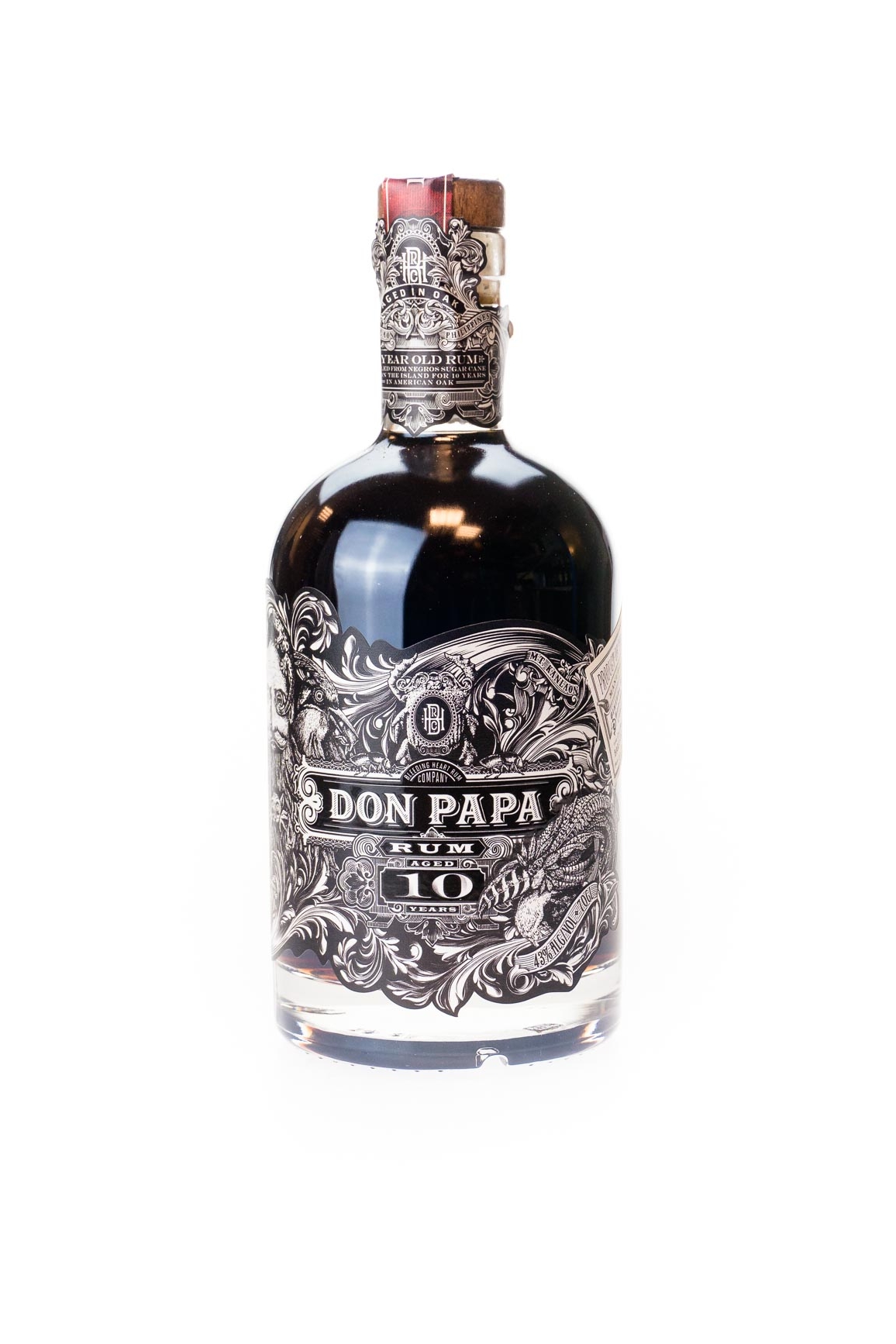 Don Papa 10 Jahre Rum - 0,7L 43% vol
