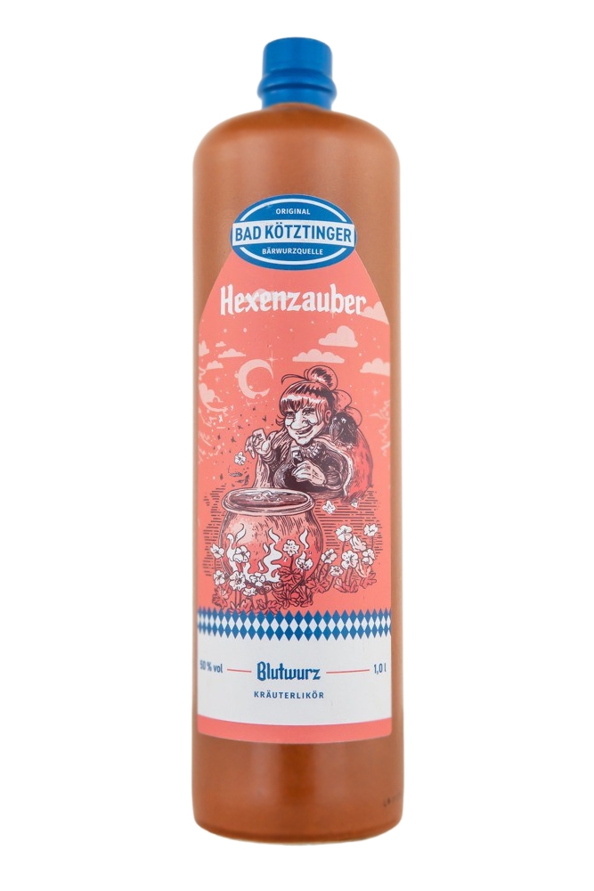 Bad Kötztinger Hexenzauber Blutwurz - 1 Liter 50% vol Bad Kötztinger Hexenzauber Blutwurz - 1 Liter 50% vol
