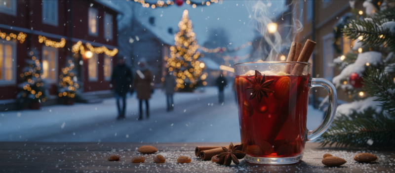 Glögg im Glas als Glühwein Alternative