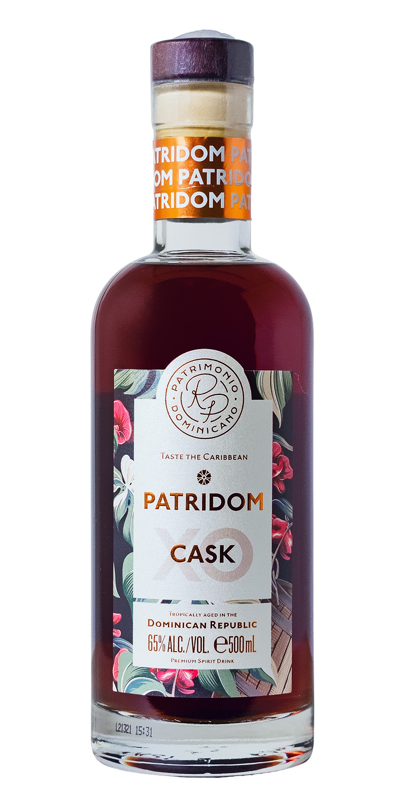 Ron Patridom XO Cask Strength - 0,5L 65% vol