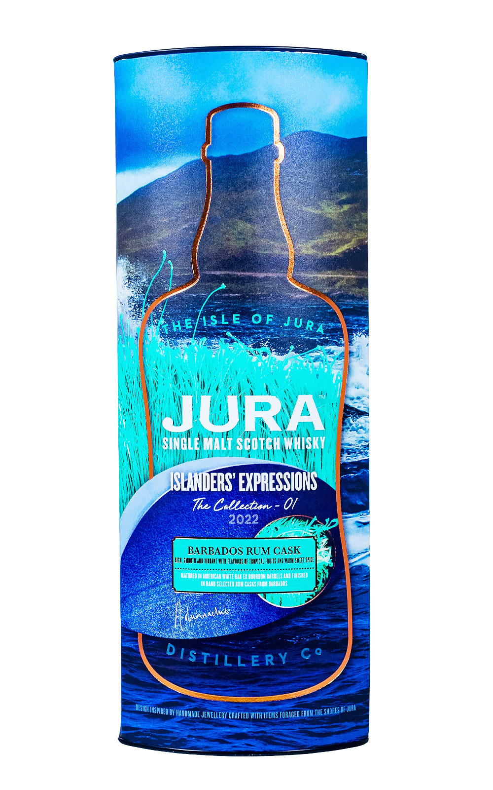 Jura Islanders Expressions No. 1 Barbados Rum - 1 Liter 40% vol
