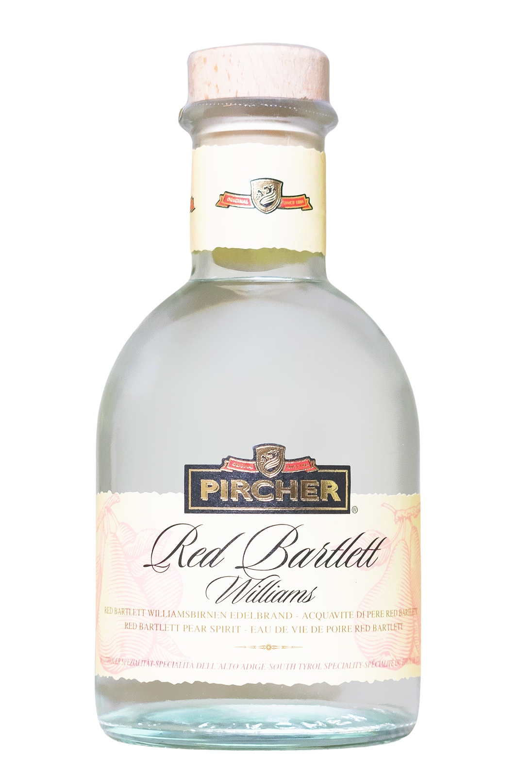 Pircher Williams Red Bartlett Südtiroler Birnenbrand - 0,7L 40% vol Pircher Williams Red Bartlett Südtiroler Birnenbrand - 0,7L 40% vol