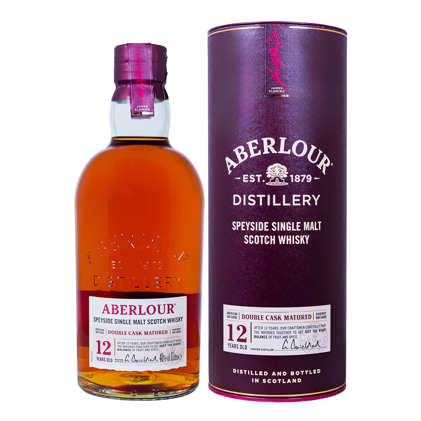 Aberlour 12 Jahre Double Cask - 1 Liter 40% vol