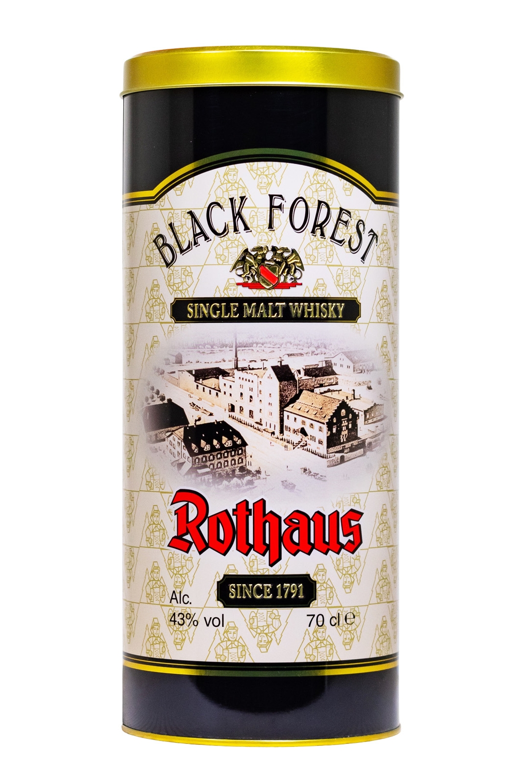 Black Forest Rothaus Single Malt Whisky - 0,7L 43% vol