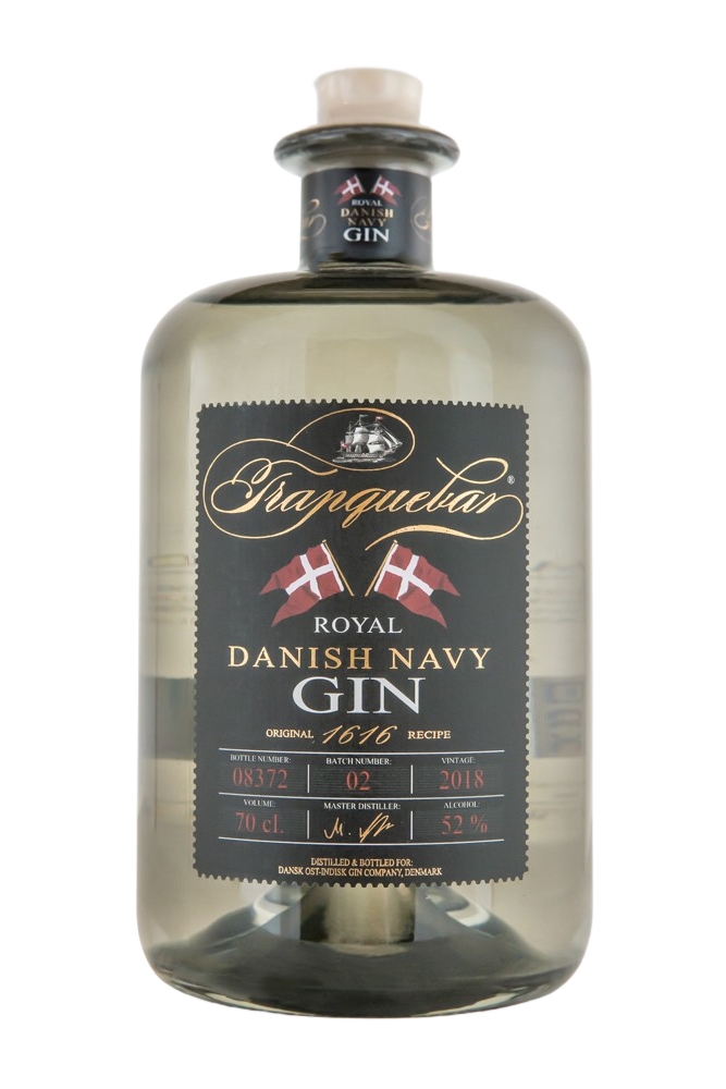 Tranquebar Royal Danish Navy Gin - 0,7L 52% vol Tranquebar Royal Danish Navy Gin - 0,7L 52% vol