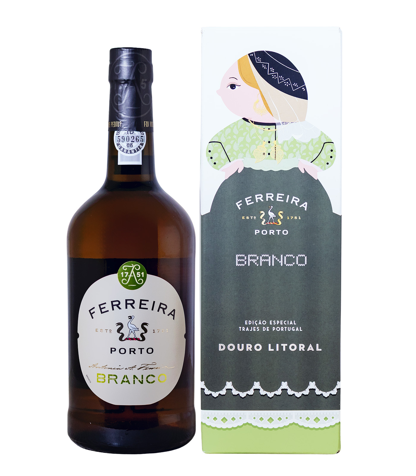 Ferreira Porto Branco - 0,75L 19,5% vol