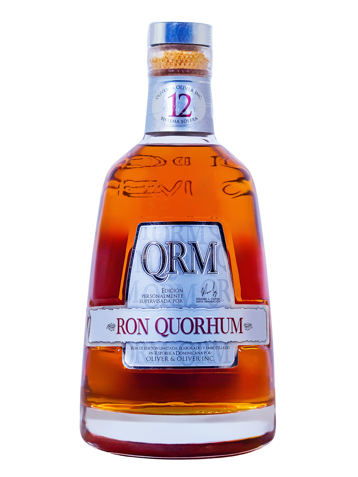 Ron Quorhum 12 Jahre Solera Rum - 0,7L 40% vol