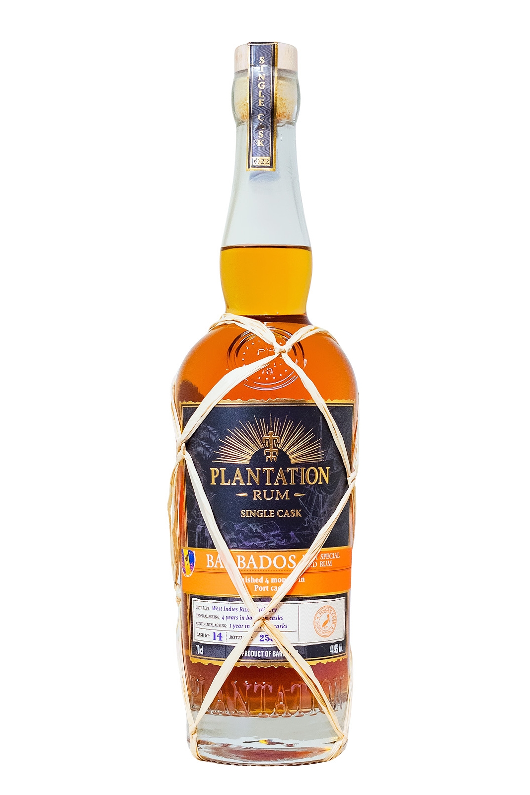 Plantation Barbados VSOR Single Port Cask - 0,7L 44,9% vol